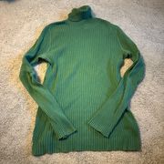 Vintage Green Turtleneck