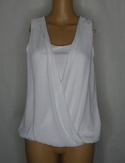 Katherine Barclay Montreal Wrap Draped Blouse Top