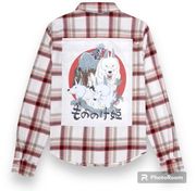 Studio Ghibli Princess Mononoke San Flannel