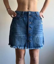 Denim Mini Skirt Sz 11