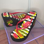 Soda Pop Cherry Platform Sandals