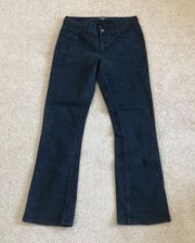 Riders by lee black bootcut high rise jeans in size 10M