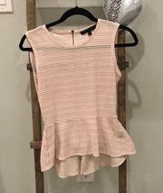 BCBG Peplum top