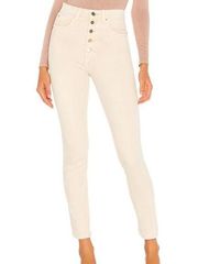 WeWoreWhat Revolve The Danielle High Rise Vintage Straight Jeans in Camp NEW