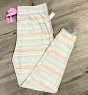 Gray Stripe Pajama Lounge Pant Small Bottom Comfy Cozy Soft Nordstrom PJ Jogger