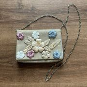 Vintage Jessica McClintock Floral Purse