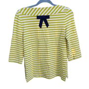 KATE SPADE STRIPES BOW TEE