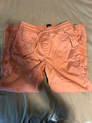 pink  jogger pants