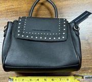 Boho Studded Bellita Black Crossbody Hand Shoulder Bag NWT