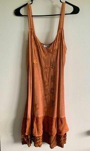 Rays Sun Orange Dress S
