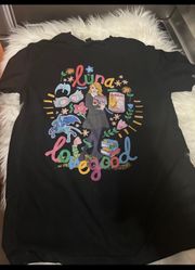 Luna Lovegood Doodle Art Juniors T-Shirt  Size Junior Medium