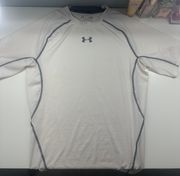 White Under Armor Compression Shirt 