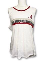 NWT University of Alabama Crimson Tide Sleeveless Muscle Tee Tank Top New Roll