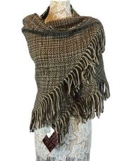 NWT SONSEEKER SHAWLS Woven comforts Handmade shawl fishermen's wool