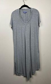 Vivienne Tam Gray Jersey Knit Midi Dress - size Medium