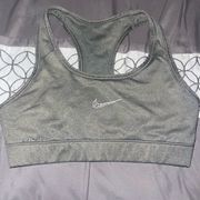 Nike Grey  sports bra