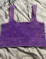 Seamless Purple Tank Top