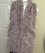 Raquel zoe purple vest size s