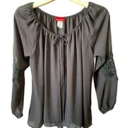 Panhandle Slim Blouse Black