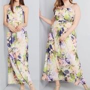 ModCloth Essence Of Presence Floral Maxi Dress