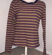 Rue 21 striped long sleeve shirt only