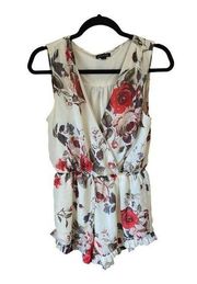 Floral romper- super cute and stylish!!! Perfect summer outing outfit!