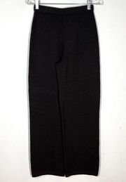 St. John Santana Knit Wide Leg Suit Pants Sz 2