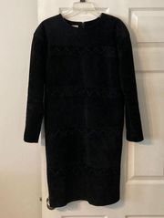 Vintage Bagatelle Women Suede  Leather Dress excellent condition