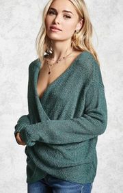 Contemporary Crossover Sweater