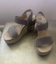 Dark Brown Wedges