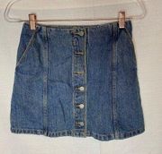 Aritzia Wilfred Denim Skirt size 2