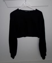 Mast gal Black Crewneck Sweater 