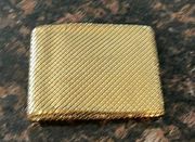 Whiting & Davis Vintage metal mesh wallet gold