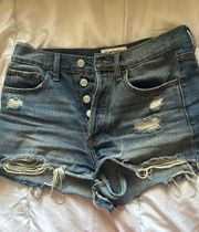 RSQ Vintage High Rise Ripped Denim