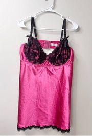 Pink & Black Lace Lingerie!