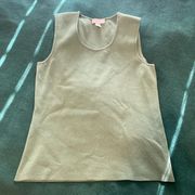 Charter Club Green Vintage Tank Top