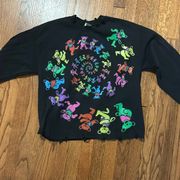 Grateful Dead spiral bear sweatshirt