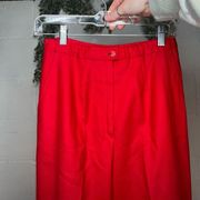 Pendleton | women red wool dress pants vintage