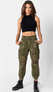 Carner Distressed Cargo Pant 