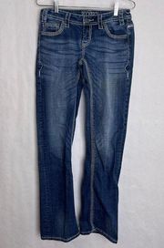 Rock & roll denim cowgirl riding jeans size 27