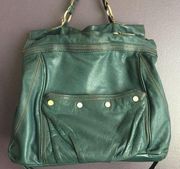 Steve Madden 💚 teal leather handbag💚