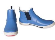 Joules Rainboots Blue Ankle Boots Sneaker Pull On Tab Only Worn Once Size US 6
