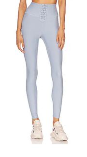 Revolve  Light Blue Lace Up Leggings