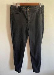 Women's Talbots High Waist Jegging Ankle Jeans - Size 12 Black EUC!