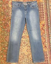 Ladies Buffalo Misha Mid-Rise Straight Leg Jeans