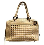 Rebecca Minkoff Studded Heavy Metal Flame Satchel Handbag Tote