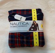 Nautica Silky Stretch Fleece Pajama Set