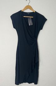 Lafayette 148 New York Side Ruffle Dress