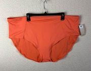 Peyton & Parker Bikini Bathing Suit Bottoms Orange Size 3X New with Tags