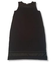 Halogen Dress Size 1X Women's Plus Size Sleeveless A-line Dress Stretch Black